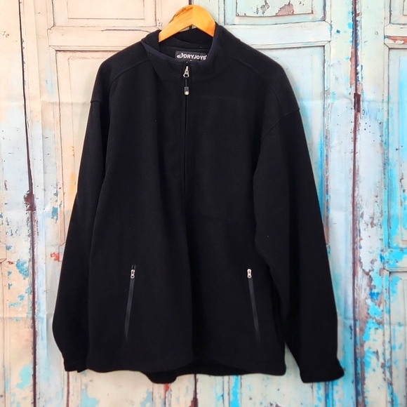 Footjoy Dryjoys Fleece Full Zip Jacket - Picture 1 of 8